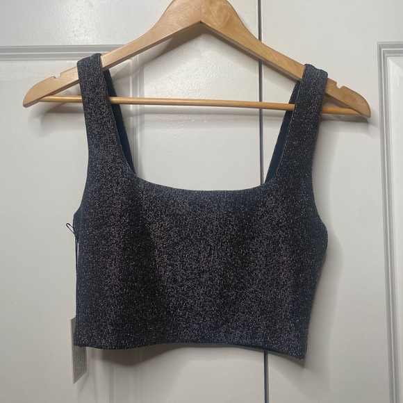 BABATON SPARKLE CROP TOP - Picture 2 of 4